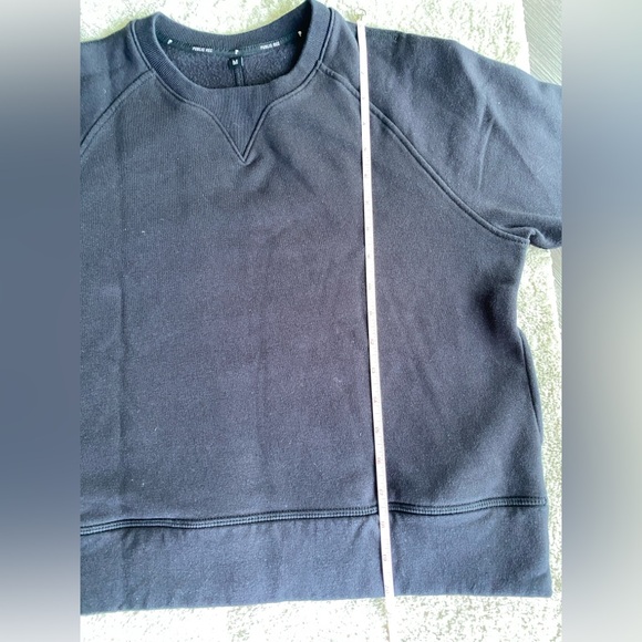 Public Rec Black Crewneck Sweatshirt Athleisure Lounge Pullover EUC Med - Picture 7 of 9